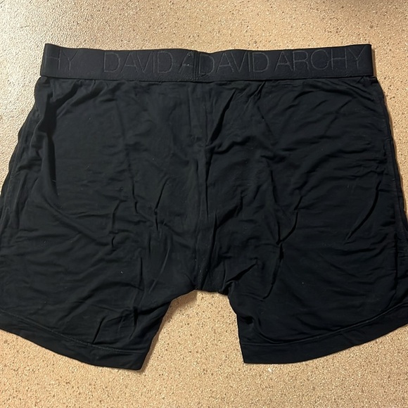 David Archy boxer briefs Lg - Pack of 2 (Black, Blue) - Picture 5 of 5